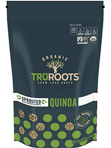 Quinoa Ecológica Germinada Truroots, 12 Oz.