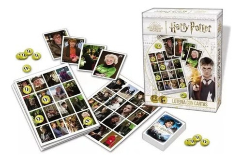 Harry Potter Lotería Con Cartas Juego De Mesa