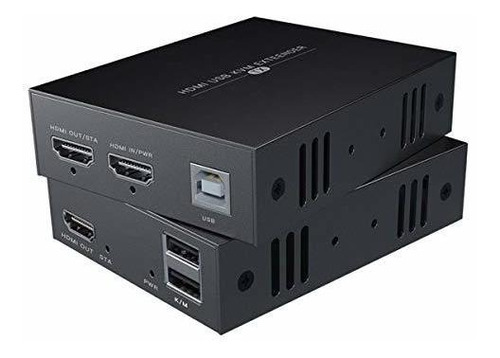 Extensor Usb Hdmi Kvm 1080p Sobre Cable Ethernet Cat5e / 6 5