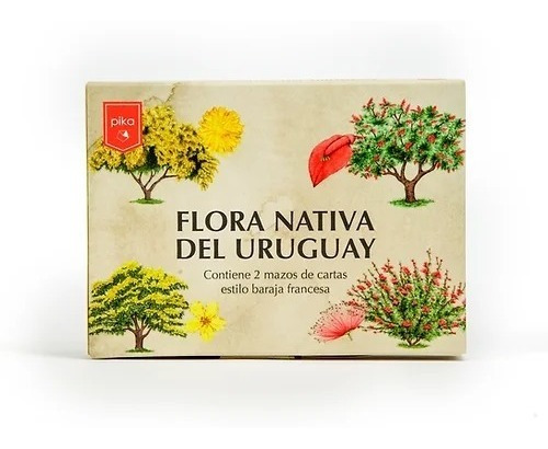 Juego De Cartas Francesas Flora Nativa Del Uruguay Pika