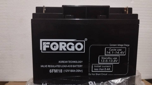 Baterias 12v 18ah Forgo Ups Apc, Lampras, Plantas