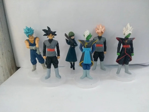 Imagen 3 de 4 de Muñecos Dragon Ball Super Vegito Blue Goku Black Zamasu Mai