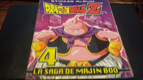 Album De Figuritas Dragon Ball Z 4 La Saga De Majin Boo