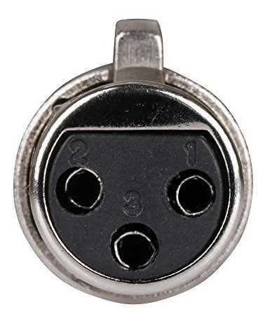 Donner 1pc Dmx Dmx512 Adaptador 3 Pin Hembra Xlr A 3 Pin Mac