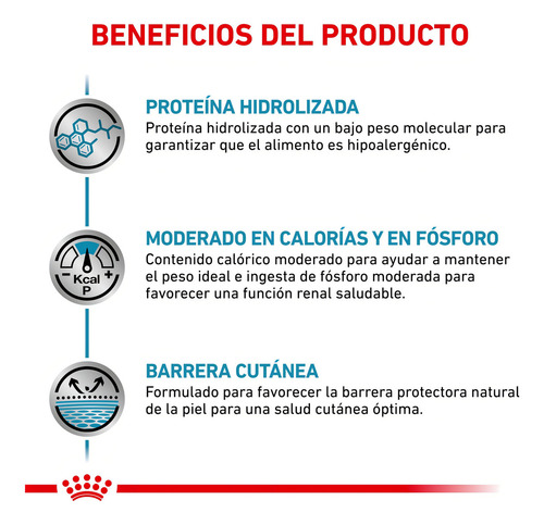 Alimento Royal Canin Hypoallergenic Moderate Calories 7 Kg