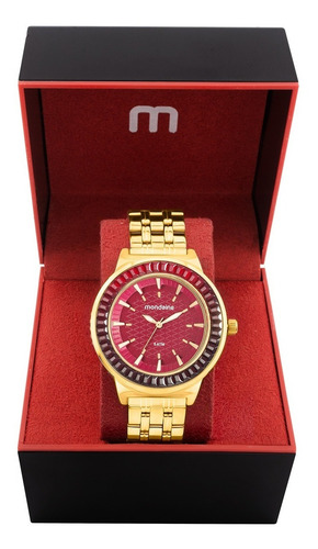 Relógio Feminino Mondaine Dourado 76624lpmvde2