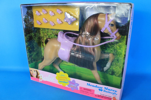 Meadow Mares Butterfly Barbie Horse (Usado)