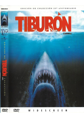 Tiburón Dvd Original Nuevo Steven Spielberg Terror Zona 4