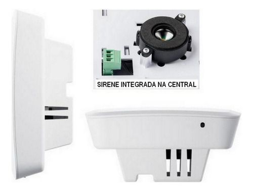Alarme Intelbras Amt 8000 Pro Wifi Net 18 Sensor Teclado S F