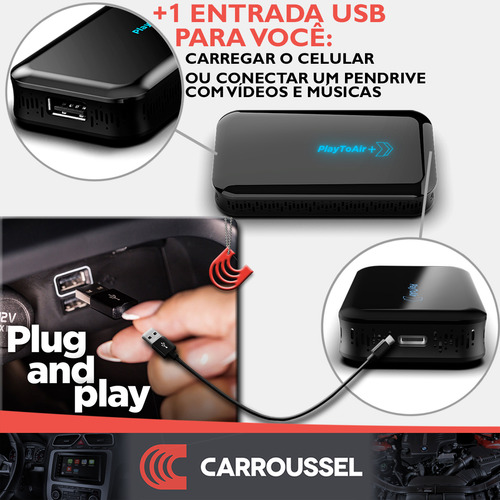 Carplay Androidauto Espelhamento Sem Fio Via Wifi Fiat