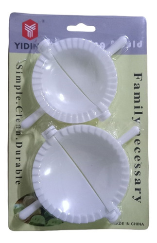 Set 2 Moldes Plasticos Para Empanadas 2 Tamaños Pequeños