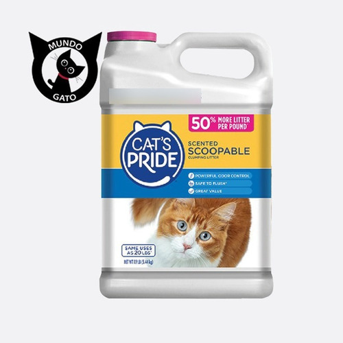 Cats Pride Scented Scoopable 12libras - Mundo Gato