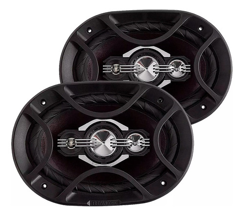 Auto Falante 6x9 Bravox 160w Rms Par Quadraxial B4x69p