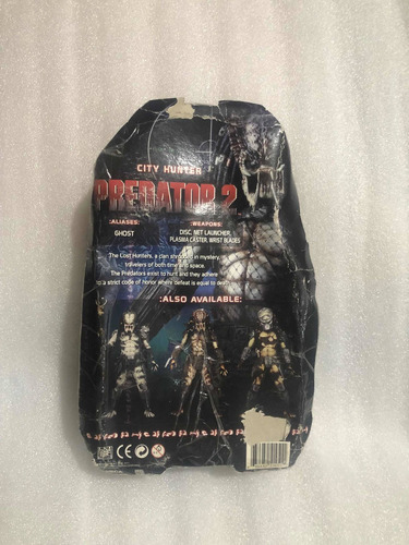 City Hunter Predator 2 Neca Sellado (Reacondicionado)