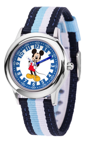 Reloj Disney Para Niños Wds001172 Mickey Mouse Correa De