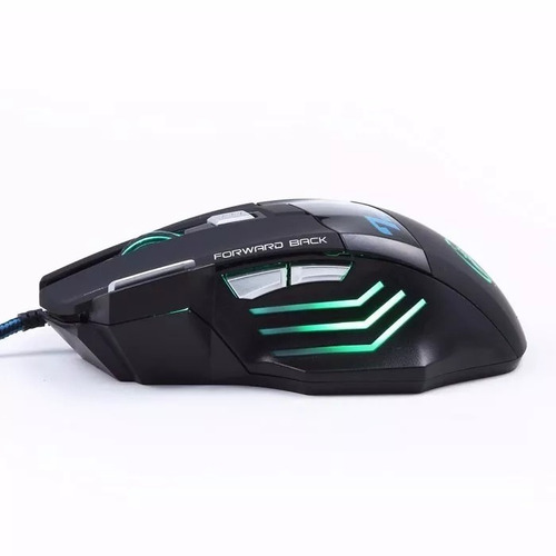 Mouse Gamer Usb Ld 2400dpi 7 Botões Alta Precisão