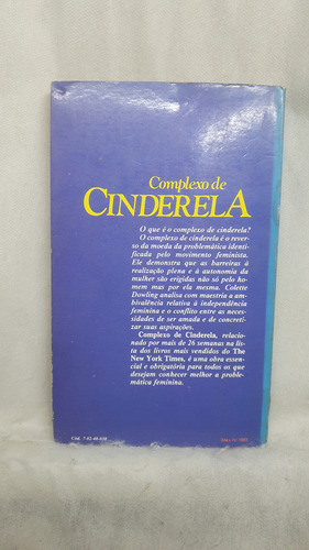 Livro Complexo De Cinderela - Colette Dowling - Ed. Melhoramentos (Usado)