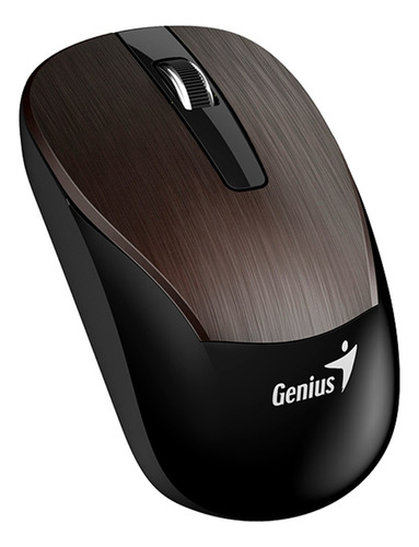 Mouse Inalámbrico Genius Eco-8015 C-batería Recargable-choco