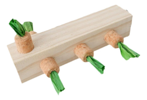 Juguete De Madera Para Masticar Pájaros, Jaula Para Loros,