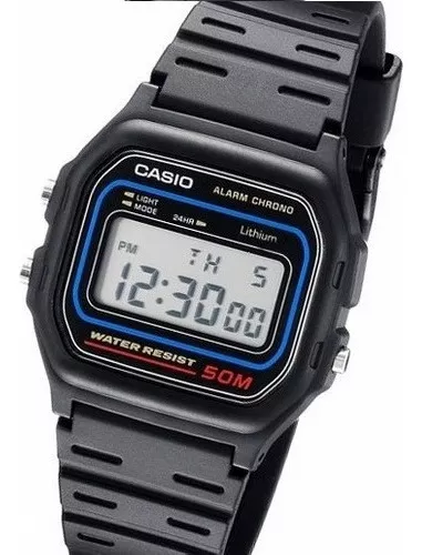 Reloj Casio Digital Vintage Negro W217H-9A