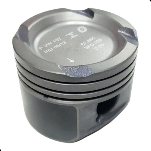 Pistao Com Aneis Vw Gol Parati Turbo 1.0 16v Ea111 2000-2004