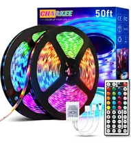 Comprar 2 Tiras De Luces Led De 7,6 M C\u002Fu Control Decoración Rgb