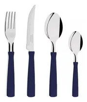 Comprar Juego De Cubiertos Tramontina New Kolor X24 Piezas
