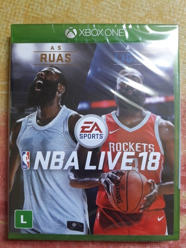Nba Live 18 Jogo Basquete Xbox One Mídia Física Lacrado Novo