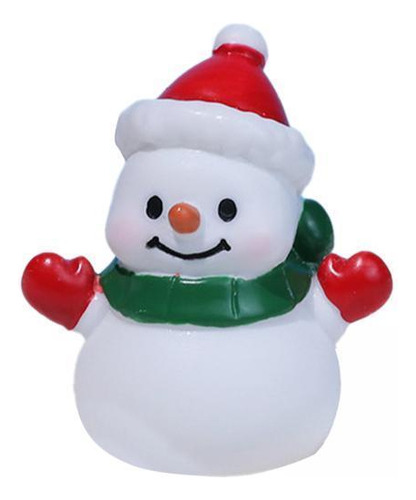 2 Estatua De Muñeco De Nieve De Navidad En Estilo E