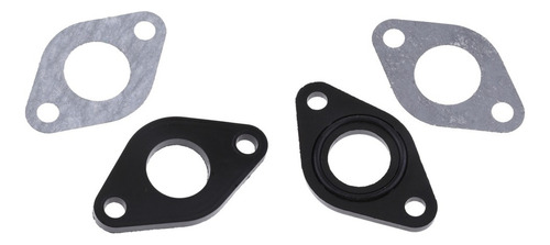 2 X 19 Mm Carb Isolater Carburador Espaciador 50cc -125cc