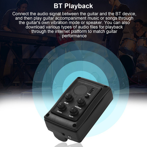 Para Resonance Sound Pickup Guitar Resonant Pickup For Gu
