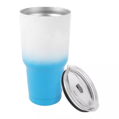 Taza Térmica Con Goma Y Protector Deslizante Antiderrames 350 Ml Wallis  Color Verde Olivo Con Base Café