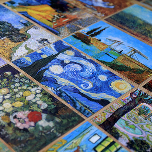 Marcador De Postales Para Pintura Al Óleo De Van Gogh, Regal