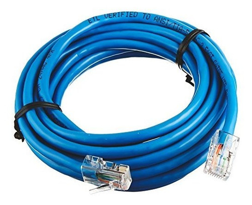 Cable De Red Cat5e Belkin 12ft (azul)