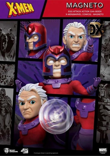X-men Egg Attack Action Eaa-83 Dx Magneto Beast Kingdom