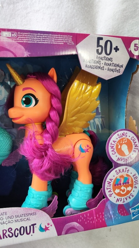 My Little Pony New Generation Sunny Starscout Canta Y Patina