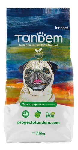 Alimento Perro Adulto Tandem Raza Pequeña 7,5 Kg + Envío