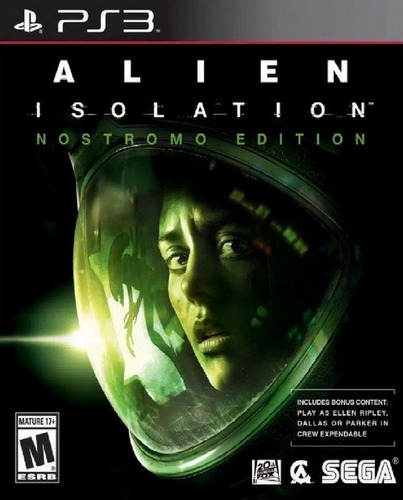 Alien Isolation Nostromo Edition Ps3 Nuevo Y Sellado Juego