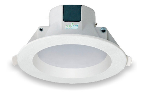 Led Downlight 12 W 4  Luminaria Empotrado De Techo Sunleaf