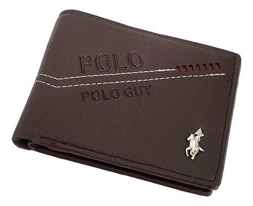 Cartera Hombre Lujo Polo Club Long Beach Original Billetera5