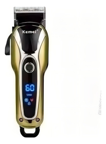 Kit Maquinas Kemei Km 1990 Keme 1974a E Kemei Km 1102 Cor Gold Bivolt