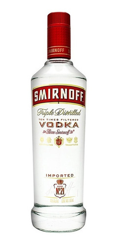 Imagen 1 de 6 de Vodka Smirnoff De 750ml.