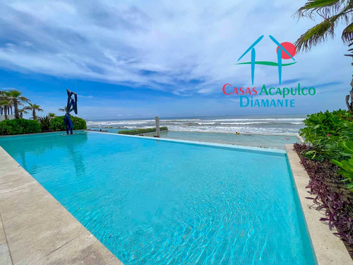 Cad Ikaroa Ph 6. Penthouse De Playa Con Terraza, Alberca, Jacuzzi Privados Y Vista Frontal Al Mar