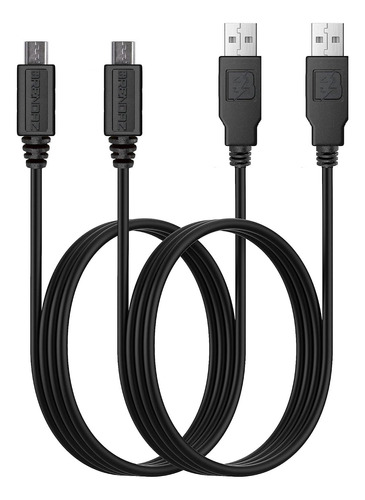 Brendaz (paquete 2 Cables Carga Micro Usb Compatibles Con