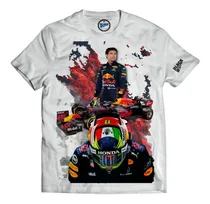 Comprar Playera  Personalizada Checo Sergio Perez Fórmula 1 Red Bull