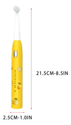Cepillo De Dientes Para Niños Recargable L Usb Vibrating Too