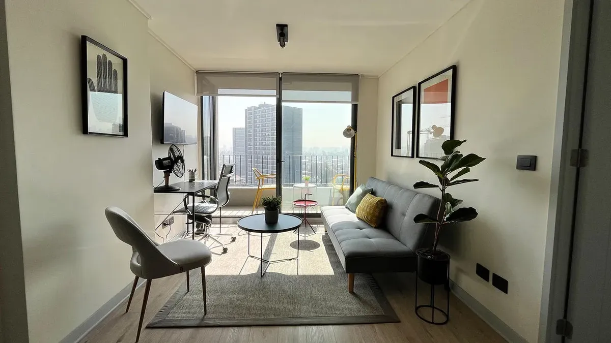 Imagen 2 de 19 de Arriendo Departamento 2 Dormitorios 2 Baños Ñuñoa