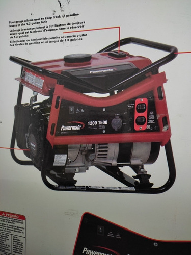 Planta Generador 1500 Watts Powermate American Nueva De Caja