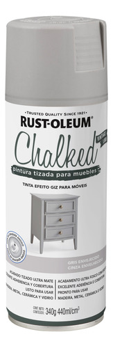 Chalked Pintura Tizada Vintage Antiguo Rust Oleum X 340 Gr