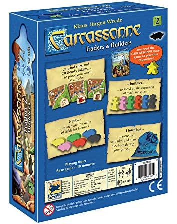 Carcassonne Traders & Builders Juego De Mesa Expansión 2 | J